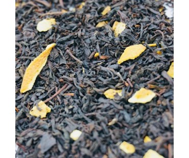 Schwarzer Tee Orange, natürlich aromatisiert